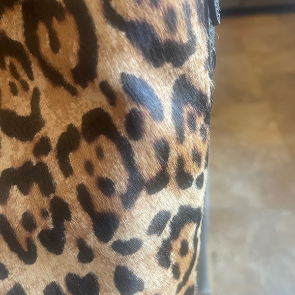 Polo Ralph Lauren Animal Print Leather Bag - Picture 3 of 12